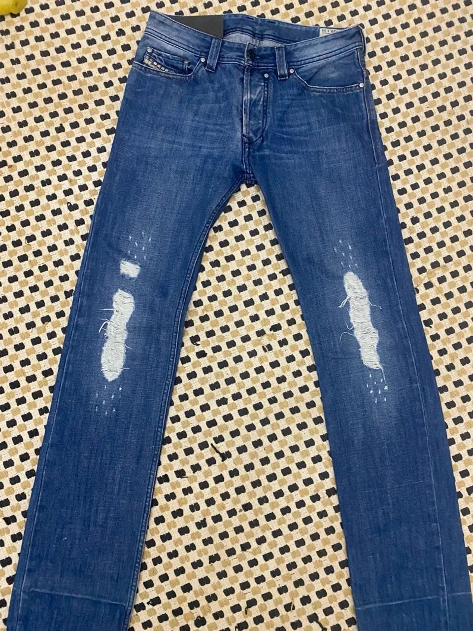 Calça jeans feminina diesel 38 - Foto 4