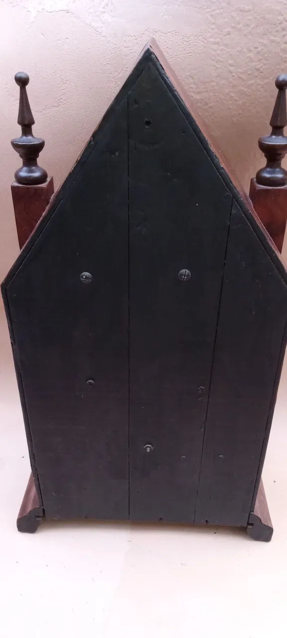 Relógio antigo capelinha de mesa  - Foto 2