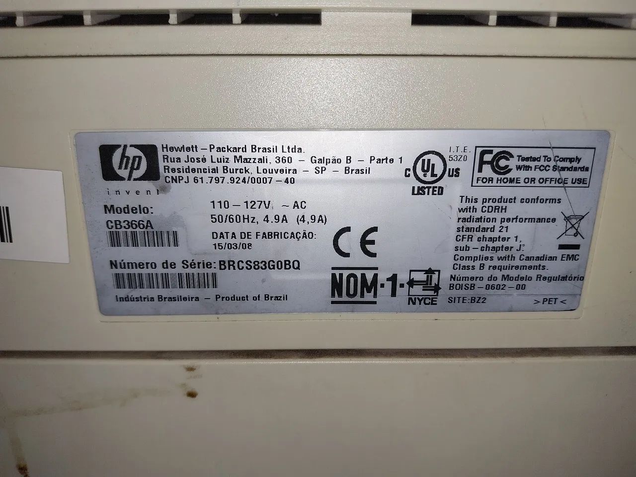 Impressora HP LaserJet P2015 (COM DEFEITO) - Foto 3
