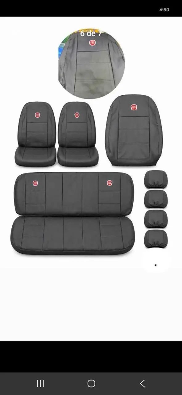Vendo capa para banco de carro couro courwim