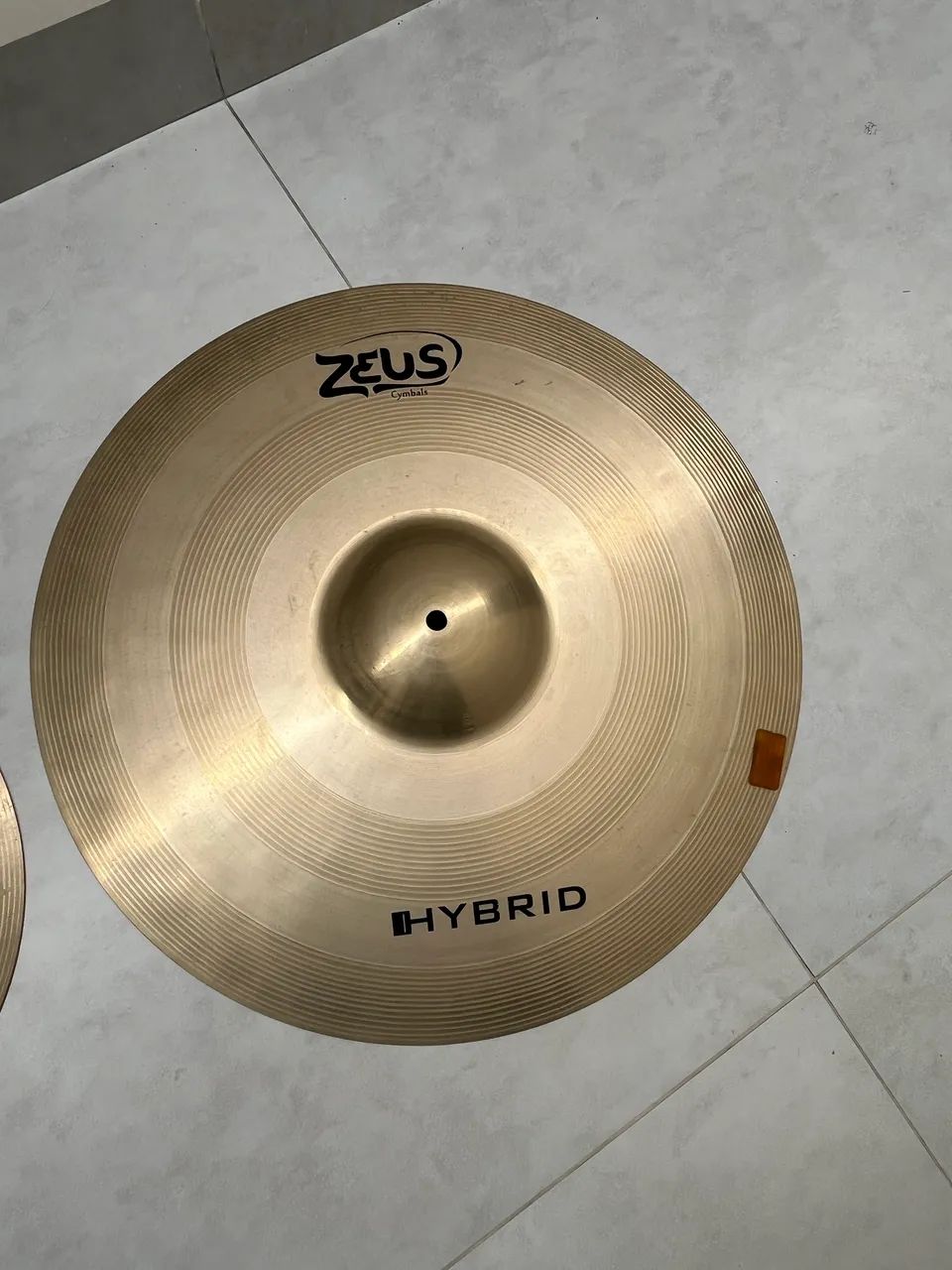 Kit de pratos Zeus liga B20 Hybrid Set C 14,16, 20 + Bag
