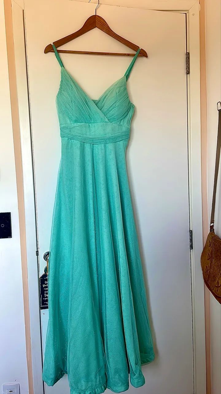 Vestido de festa verde Tifany  - Foto 2
