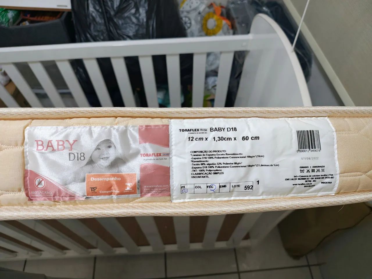 Berço + Colchão Excelente - Foto 5