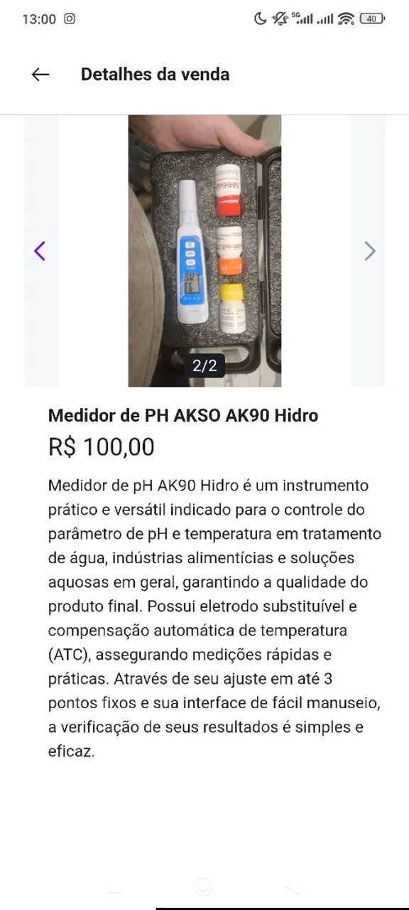 Medidor de ph akso - Foto 2