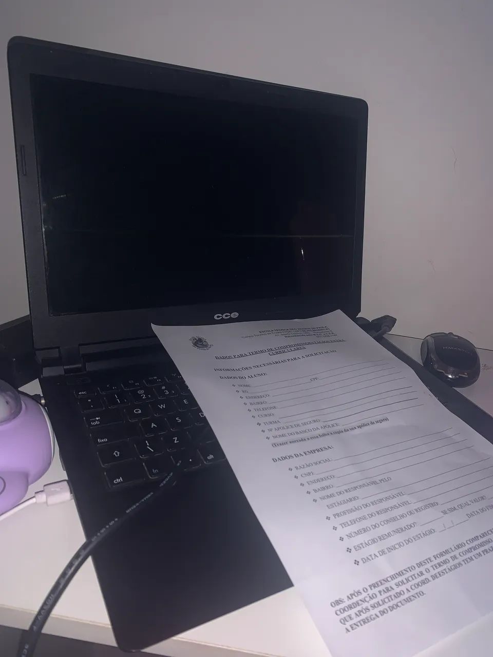 Notebook CCE ótimo estado 