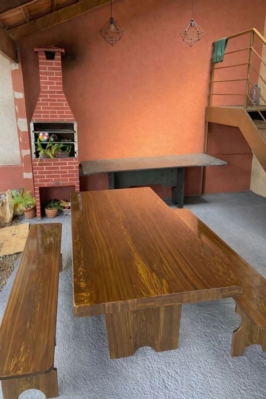Mesa pedra de ardósia pintada a partir de 590 - Foto 4