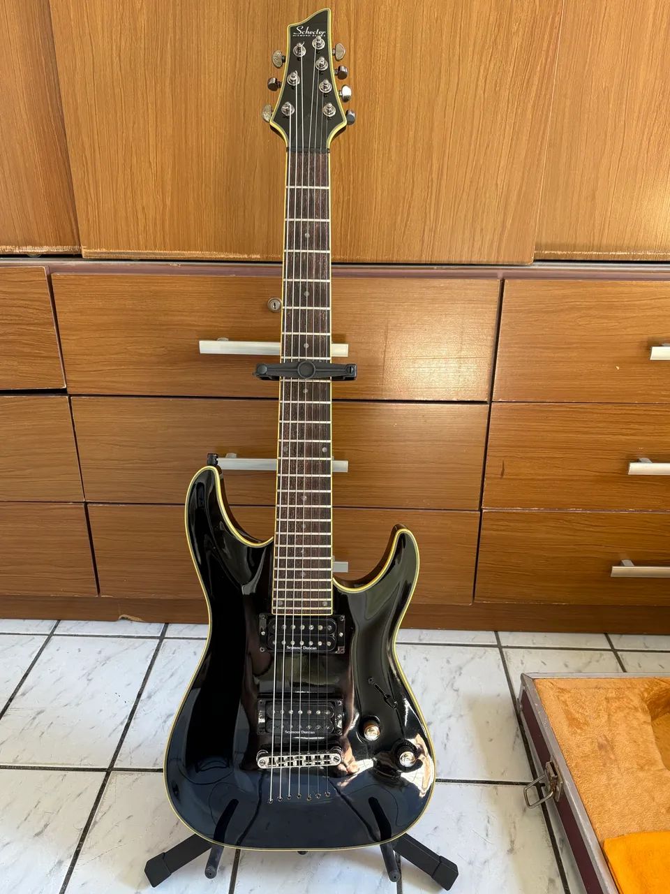Guitarra Schecter blackjack C7 ÚNICA NA OLX E ML!!