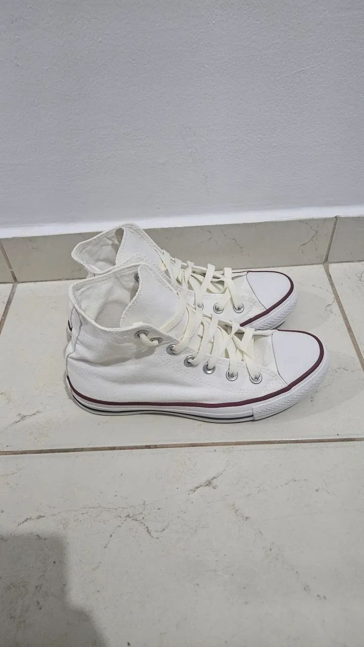 Tênis Converse All Star Branco número 36 - Foto 2