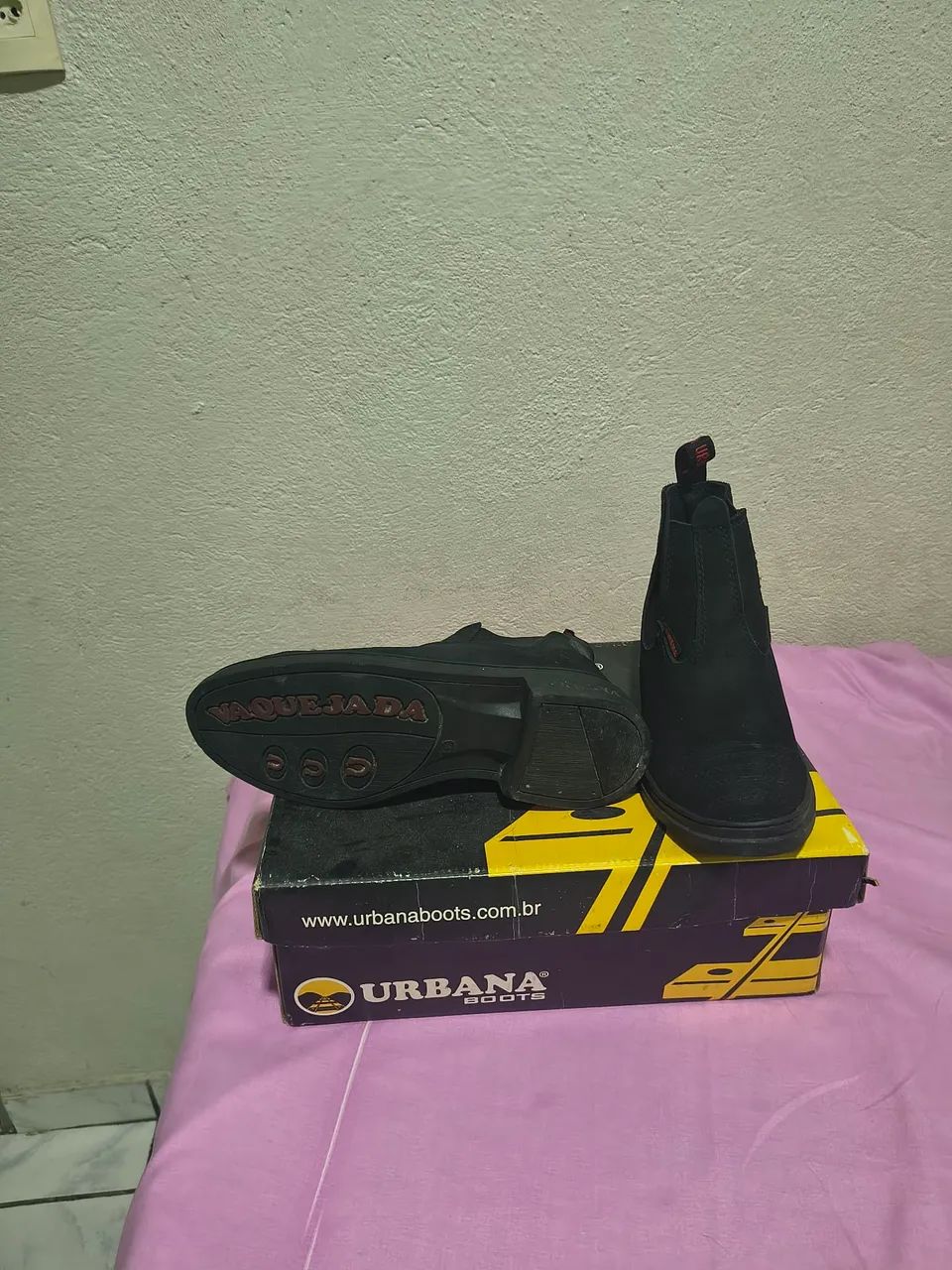 Botina Preta Unissex  - Foto 2