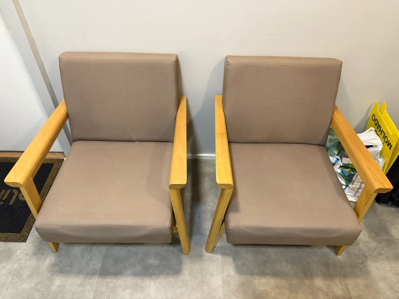 Conjunto 3 poltronas  65184958601090120