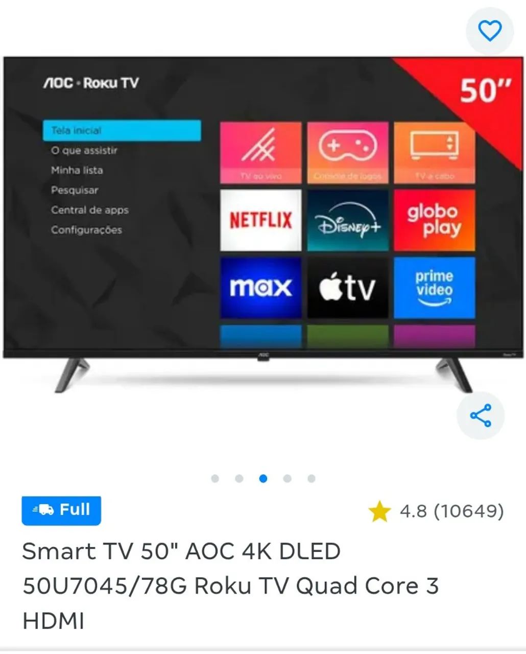 TV 50 POLEGADAS 