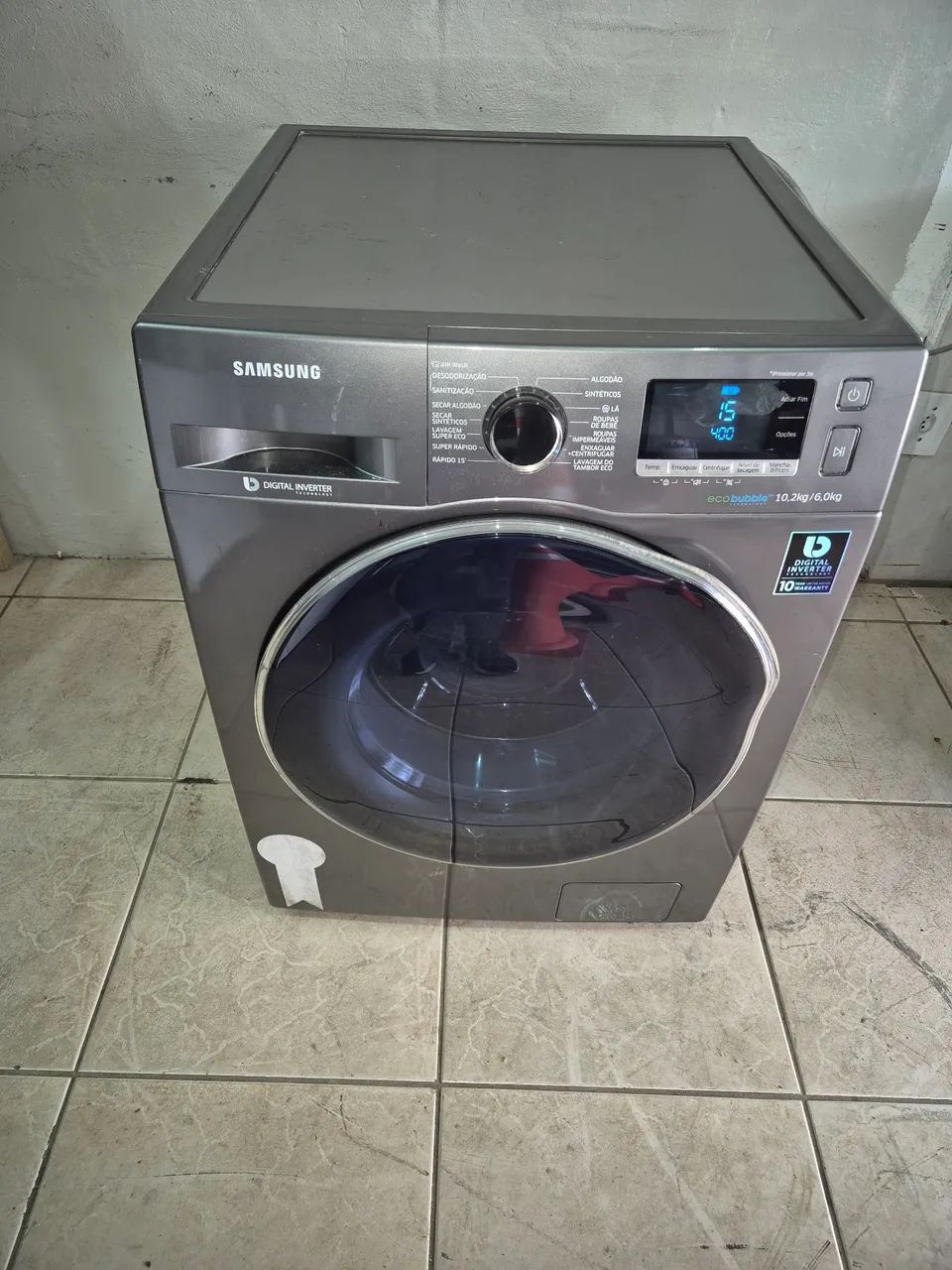 Lava e seca samsung 10.2kg 