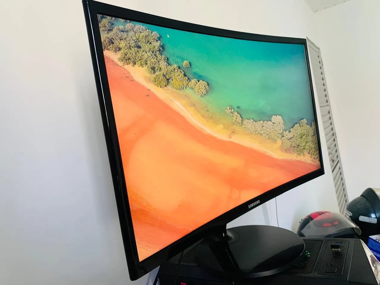 Monitor Samsung curvo 24 polegadas  - Foto 3
