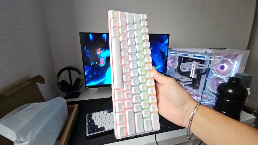 Teclado gamer mecânico Mucai - Foto 2