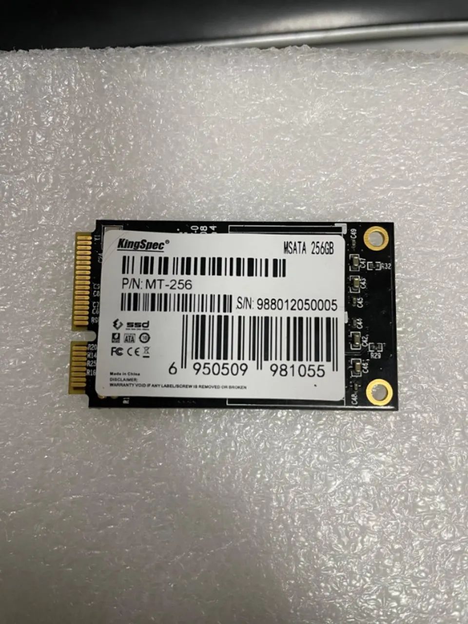 ssd msata 256gb king spec mt-256
