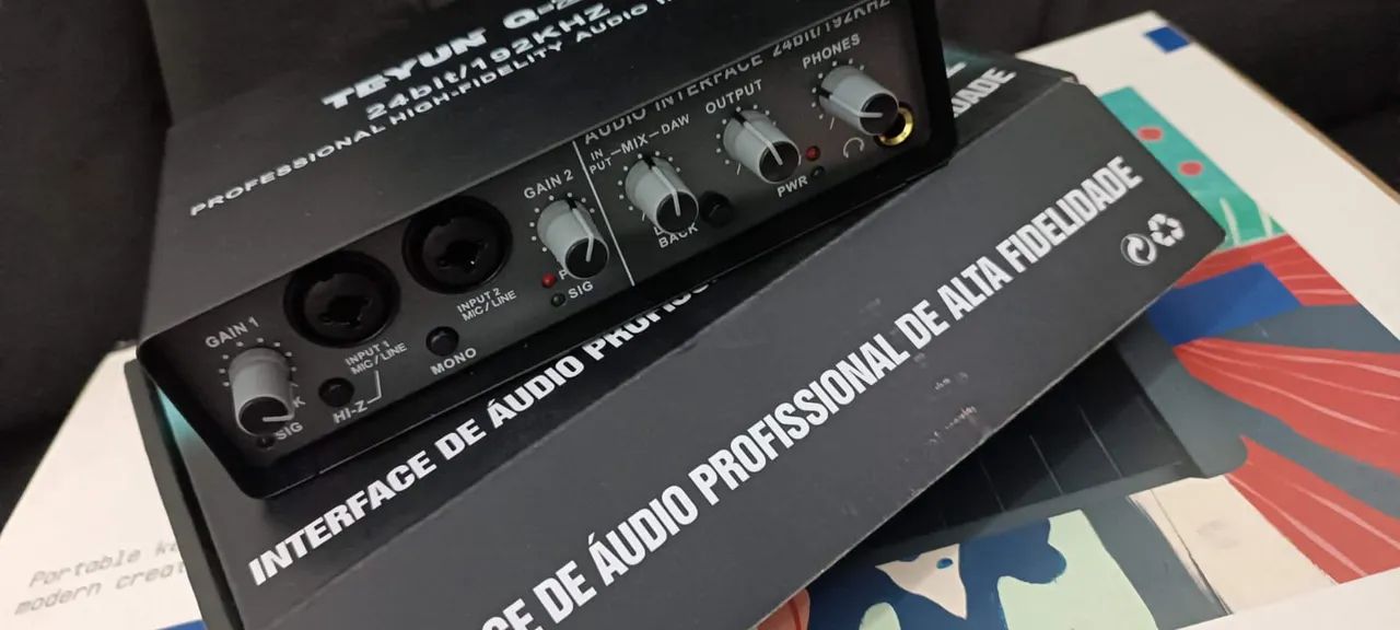 Interface de áudio Teyun Q-24