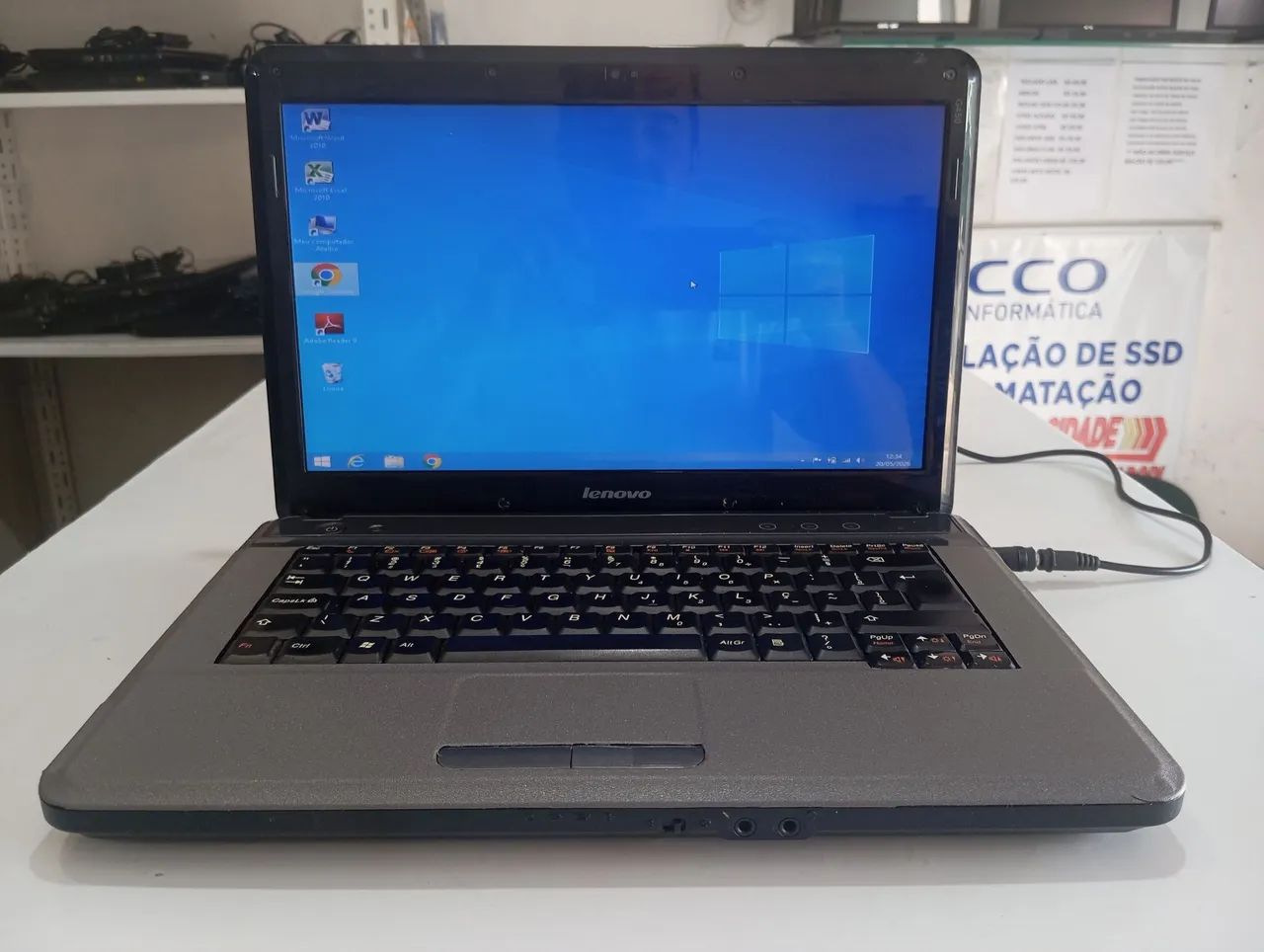 NOTEBOOK LENOVO G450- INTERNET E-MAIL WORD EXCEL R$499
