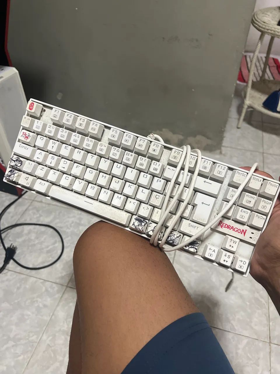 Teclado e mause 