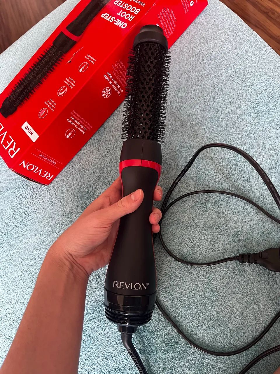 Escova revlon root booster