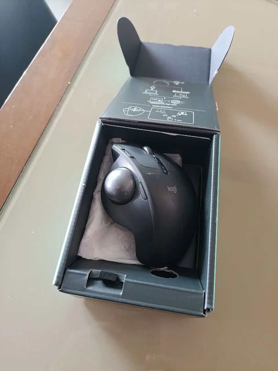 Mouse Ergonômico Logitech - MX Ergo  - Foto 2