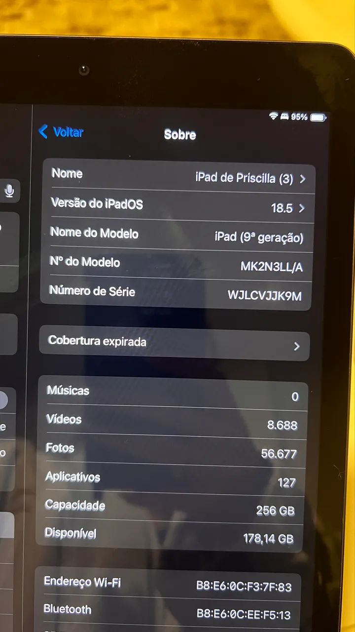 iPad 9 geração 