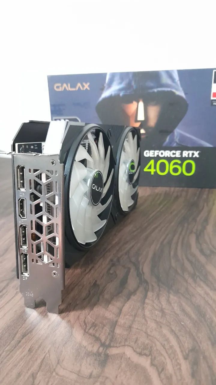 Placa de Vídeo Galax NVIDIA GeForce RTX 4060 EX 1-Click OC - Foto 4