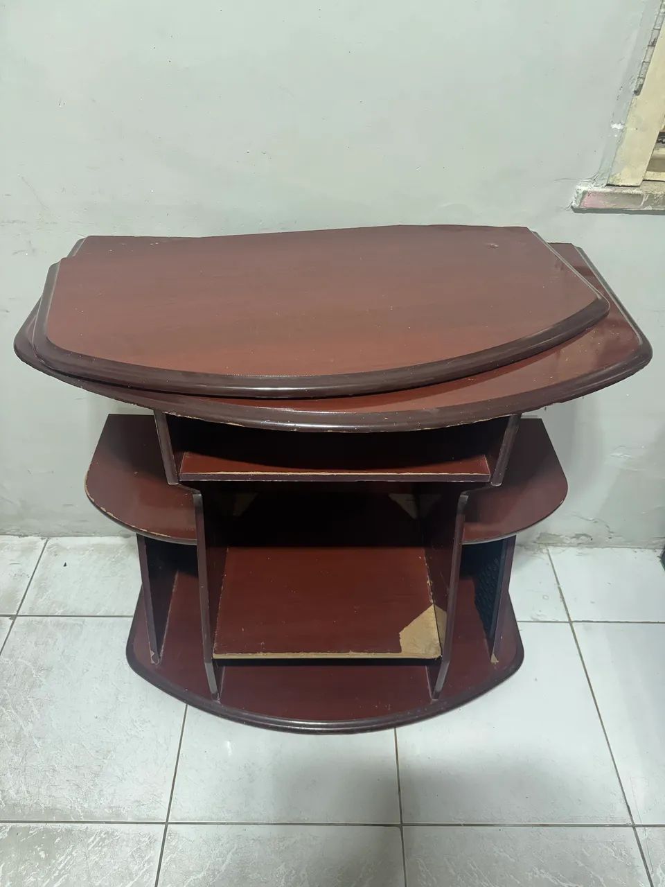 Rack para TV em MDF com Tampo Superior Giratório - Foto 2