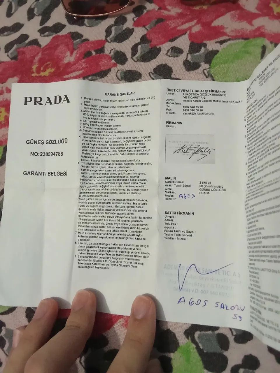 Óculos Prada com nota fiscal  - Foto 2