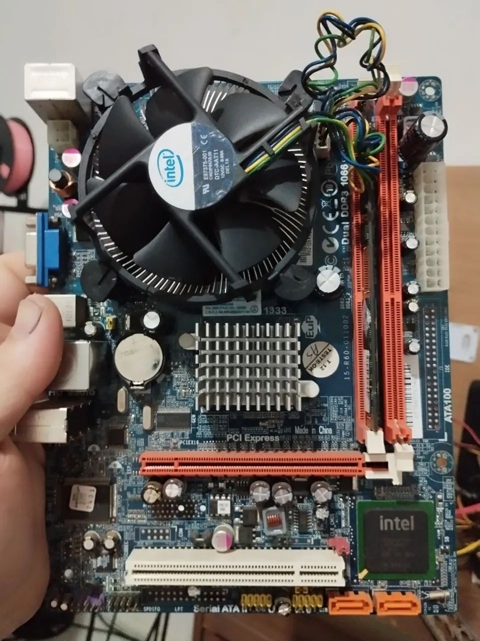 Kit Placa Mãe G41 + Core 2 Quad Q8400 + 2GB RAM DDR3