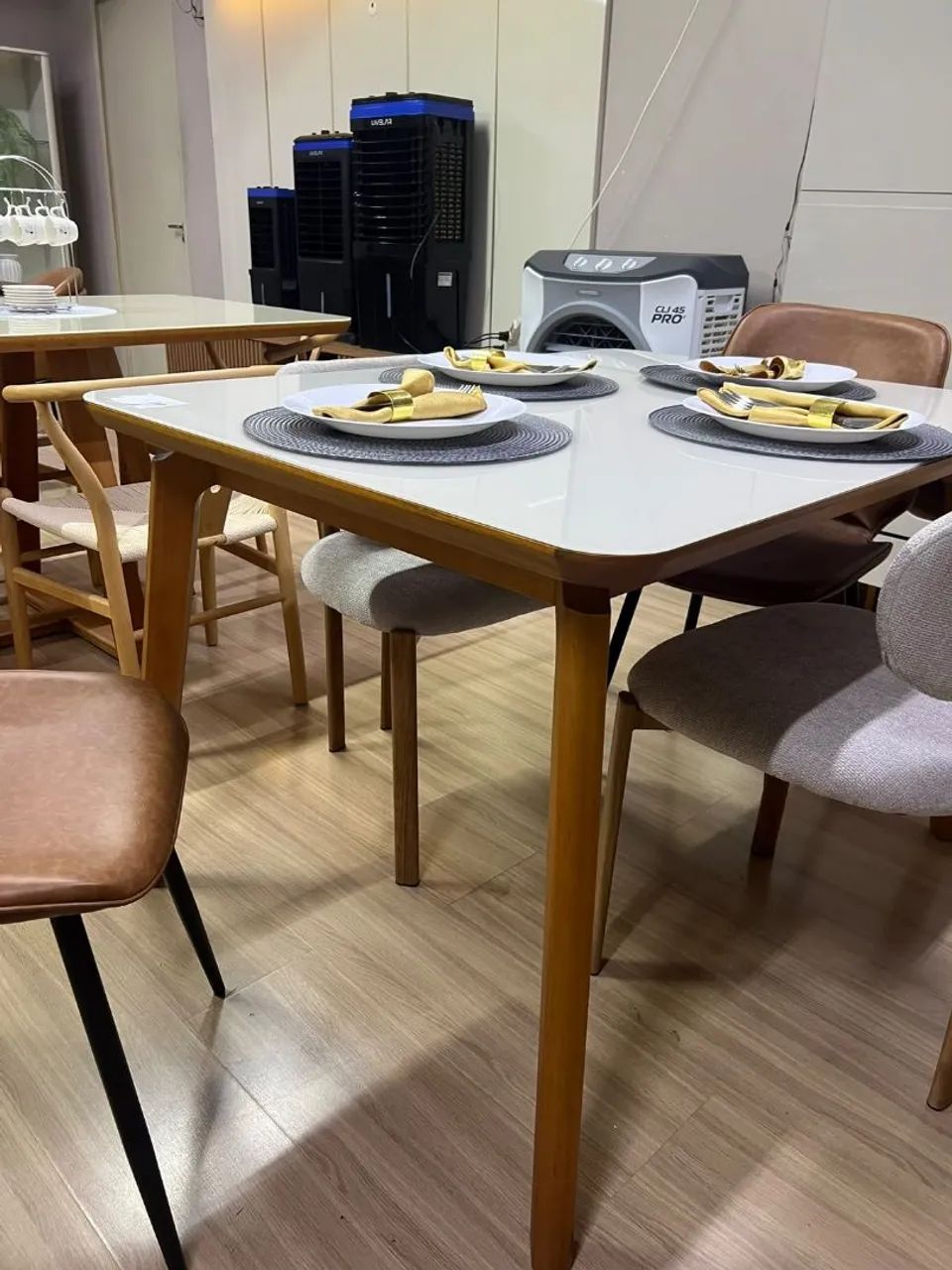 Mesa de jantar com 4 cadeiras 1,20m - Foto 3