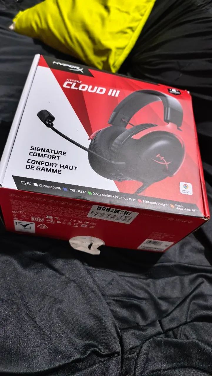 Headset Hyperx cloud 3 (novo) - Foto 3