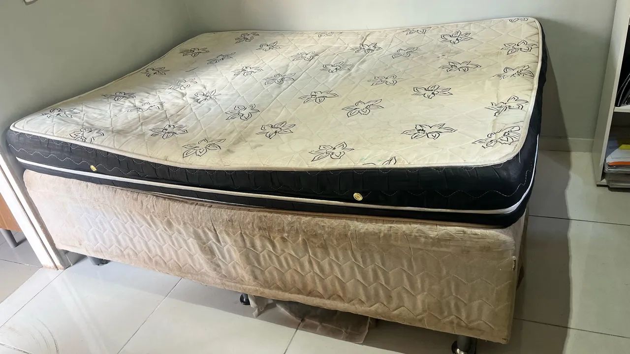Cama + colchão de casal  - Foto 2