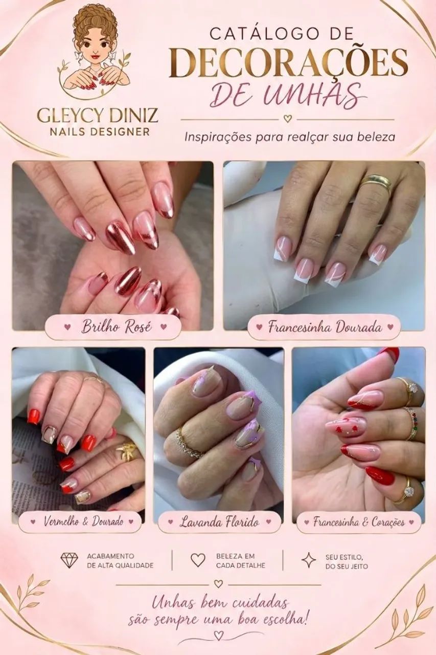 Alongamento de unhas em gel  - Foto 4