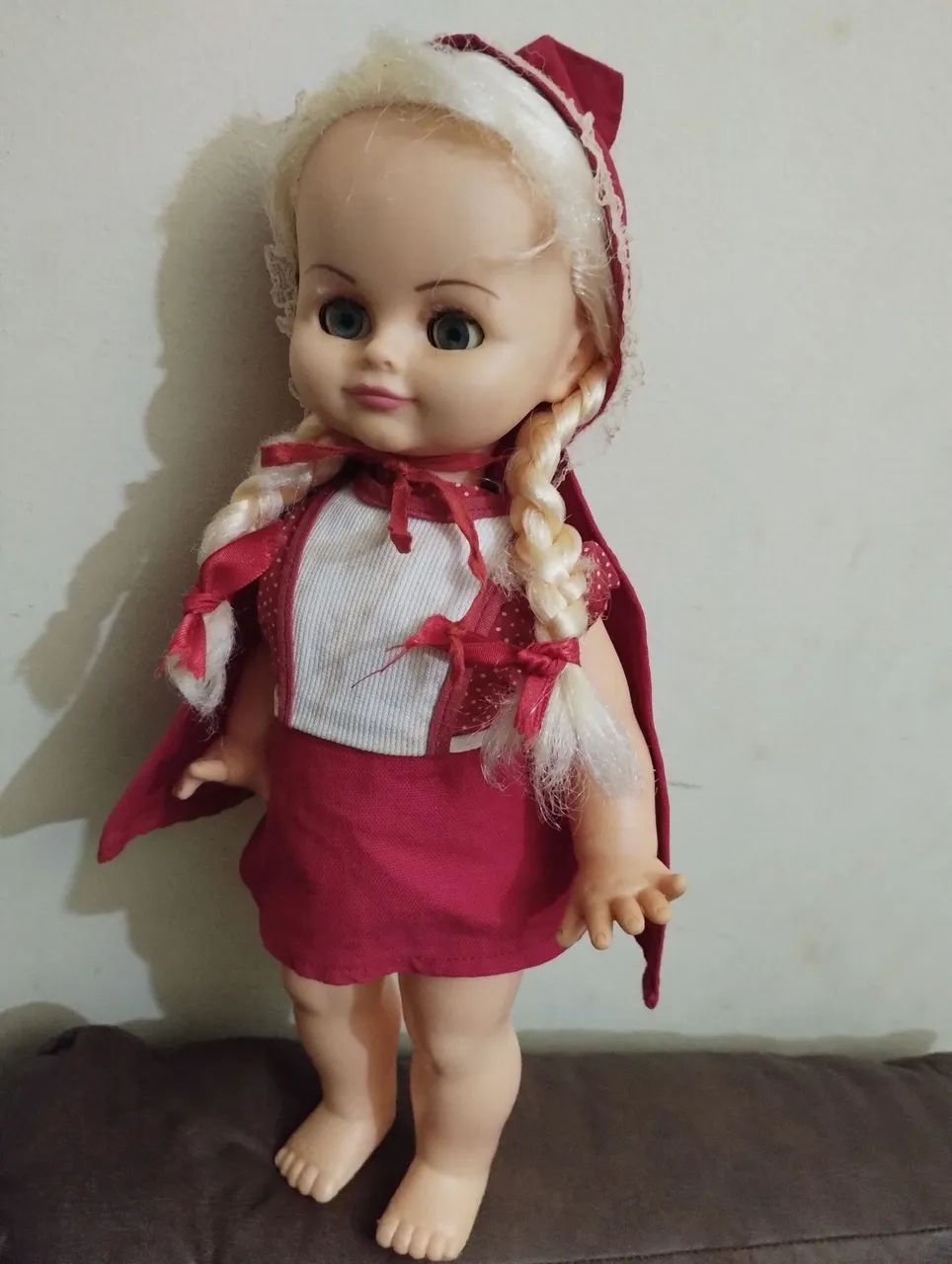 Boneca Chapeuzinho Vermelho da ATMA. - Foto 4