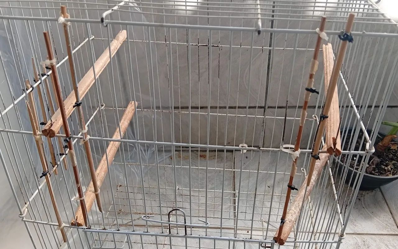 Gaiola para pássaros com pequeno defeito  - Foto 2