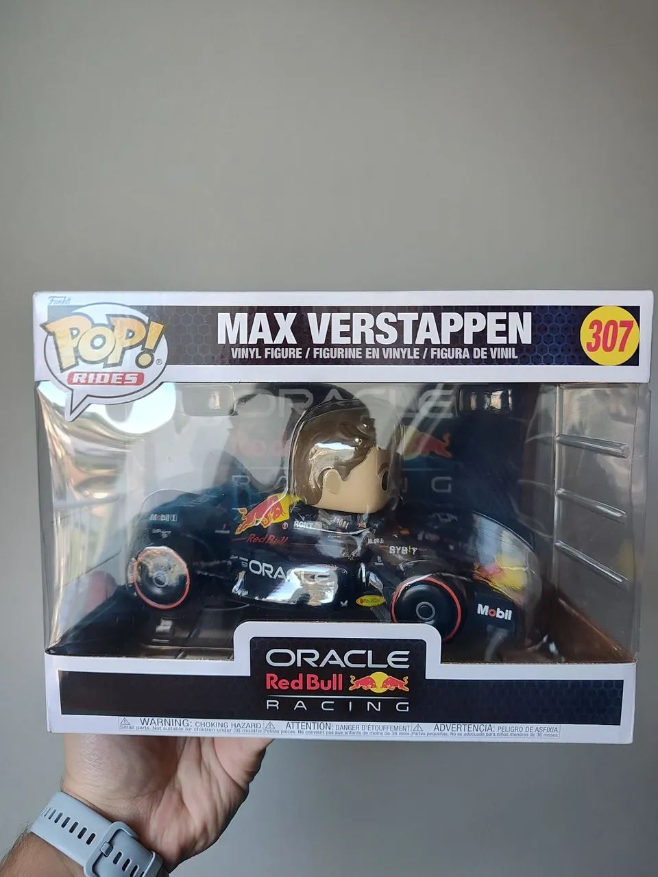 Funko Pop Rides Max Verstappen Red Bull Racing Oracle 307