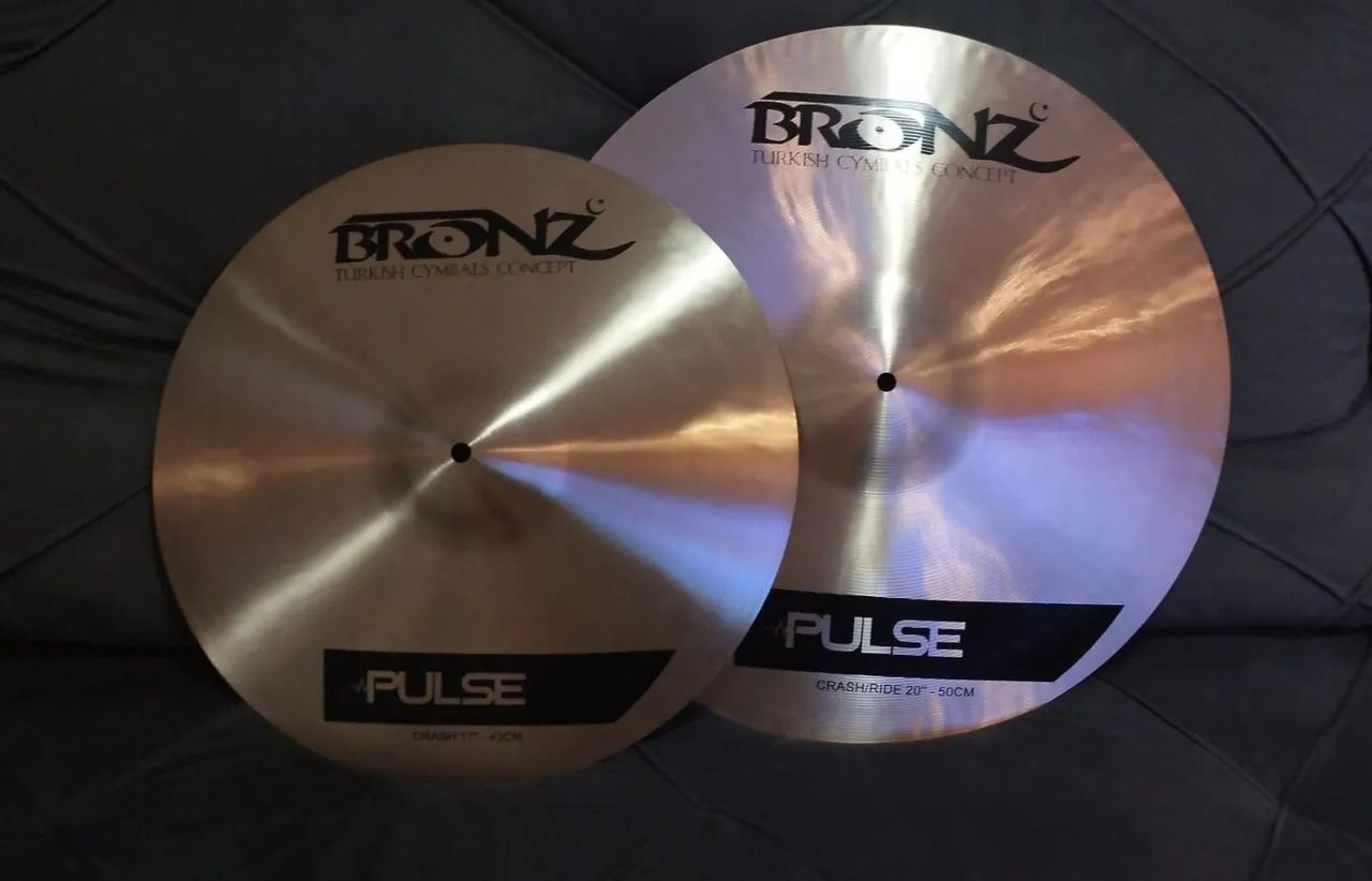 Pratos bronz linha pulse
