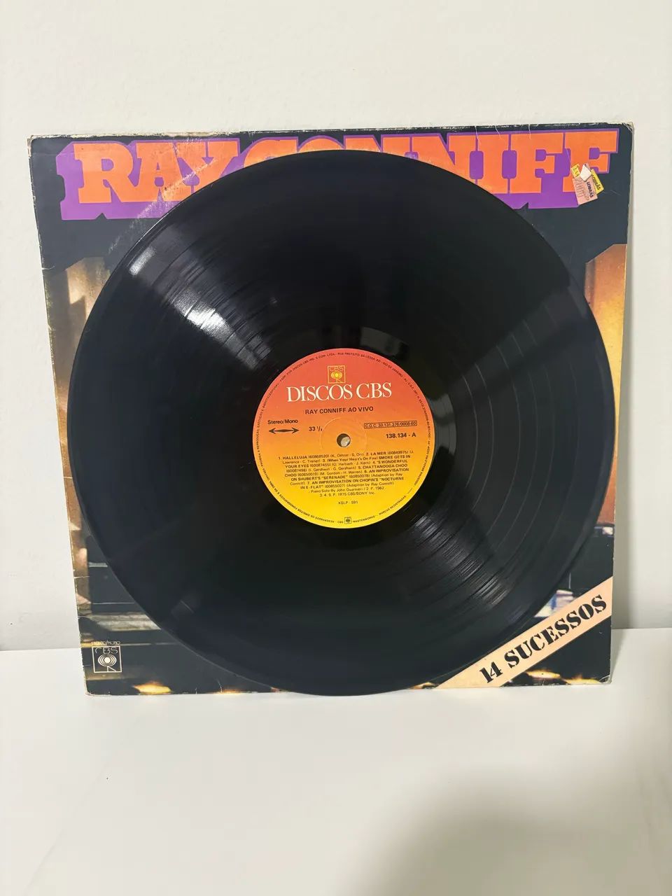Ray Conniff Especial (Ao Vivo) - LP