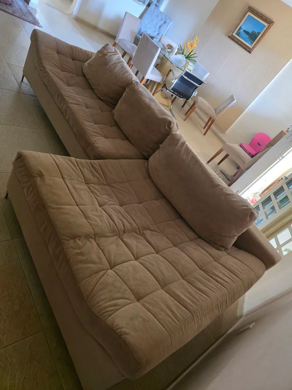Sofá com chaise - Foto 3