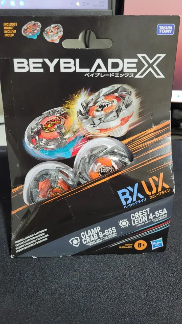 Beyblade X - LACRADO - A Let It Rip Hasbro Clamp Crab 9-65S