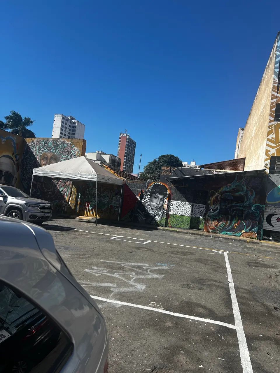 Tenda piramidal branca 4x4