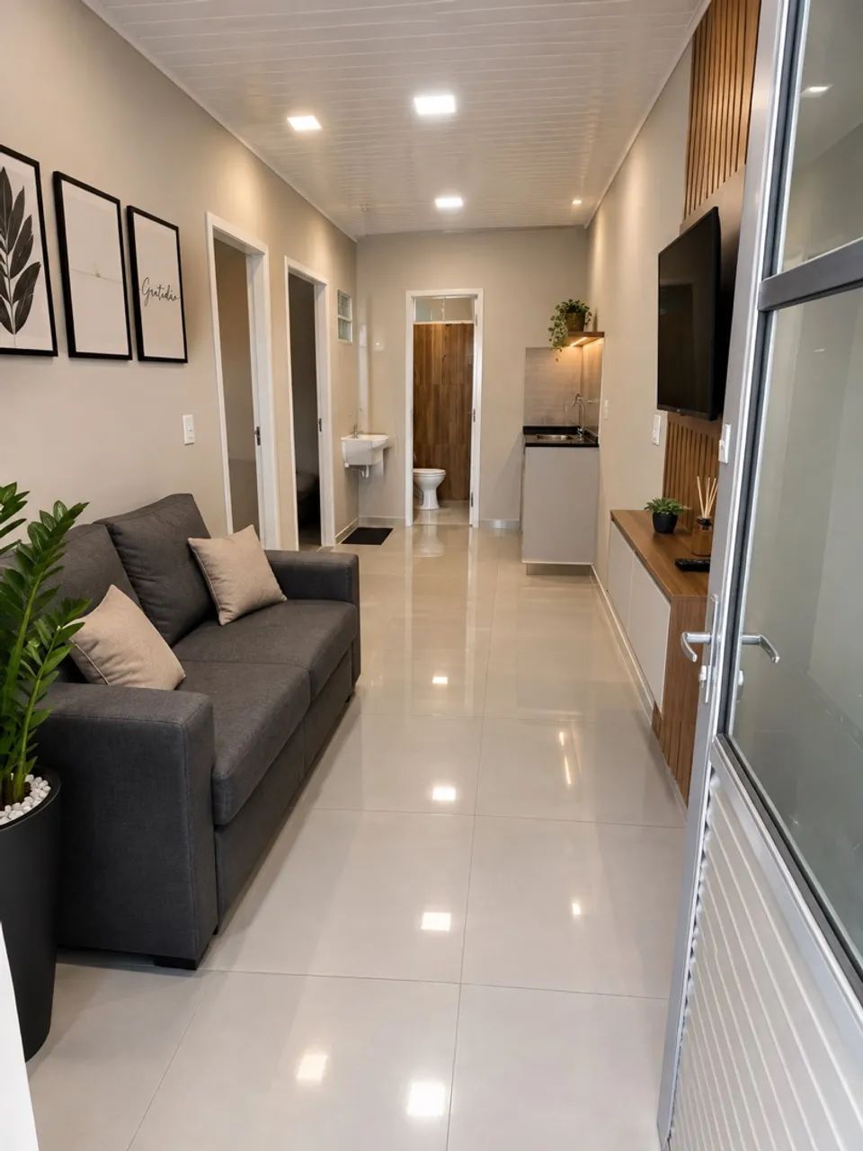 Alugo casa em residencial famíliar - Foto 5