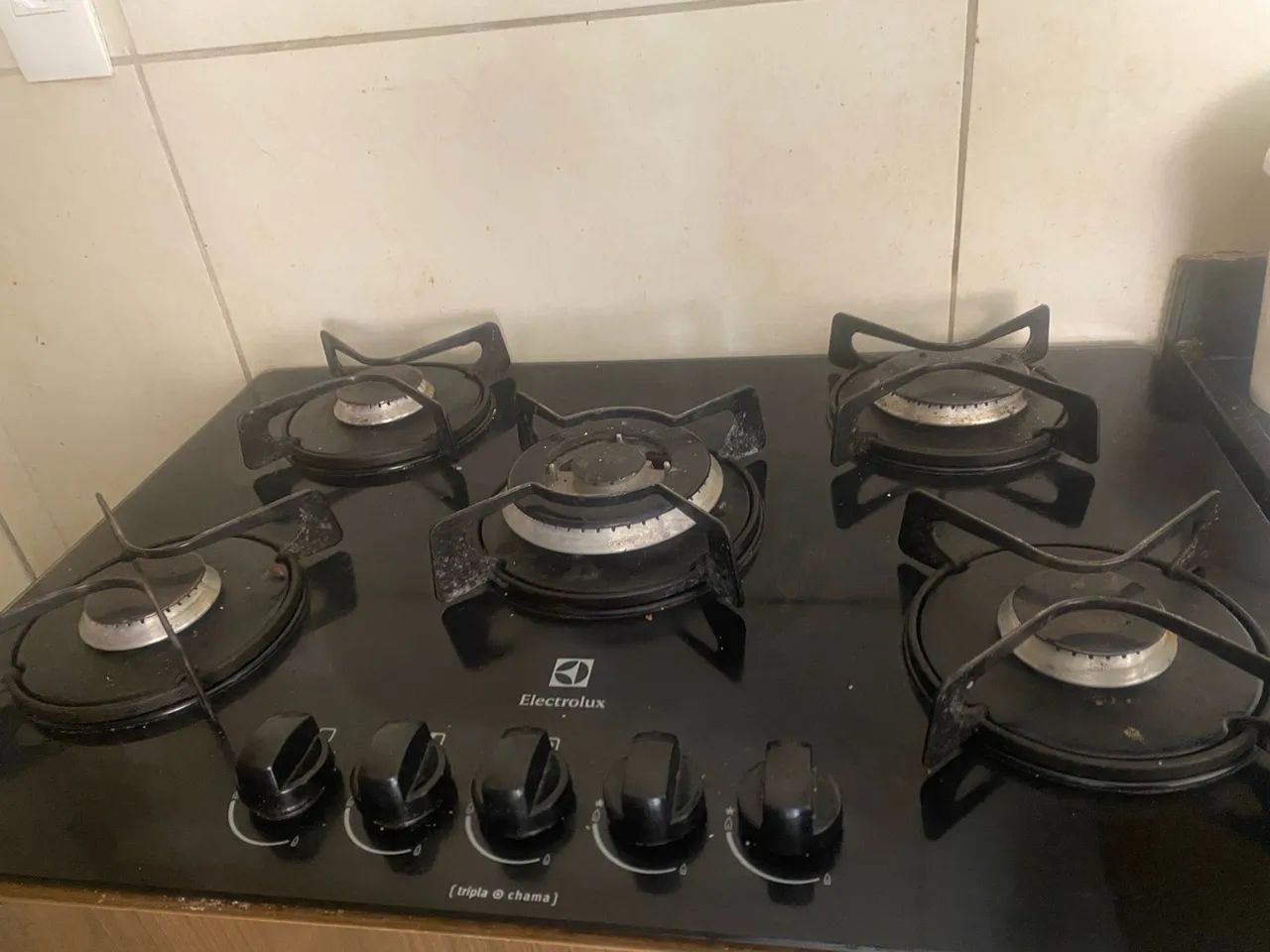 Cooktop 5 bocas eletrolux