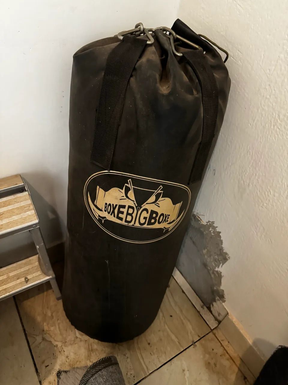 Saco de Pancadas Boxe Big Boxe + Correntes