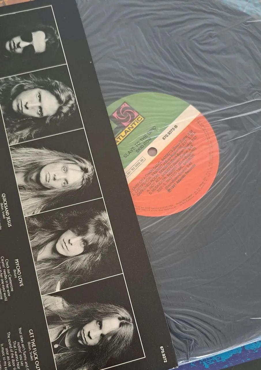 Disco de Vinil Skid Row-Slave to the Grind - Foto 2