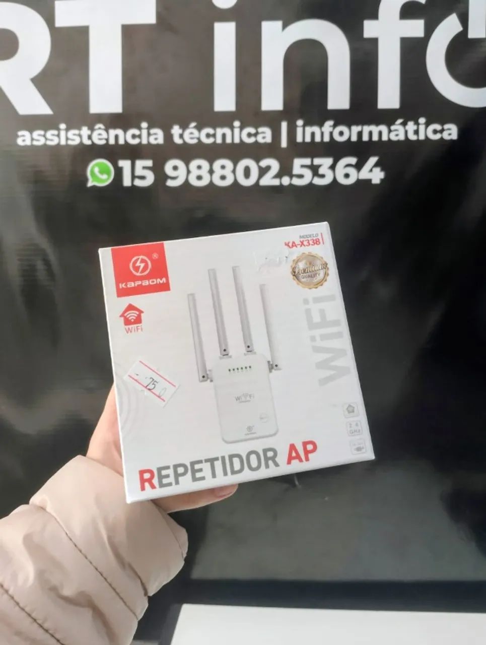Repetidor AP Kapbom KA-X338