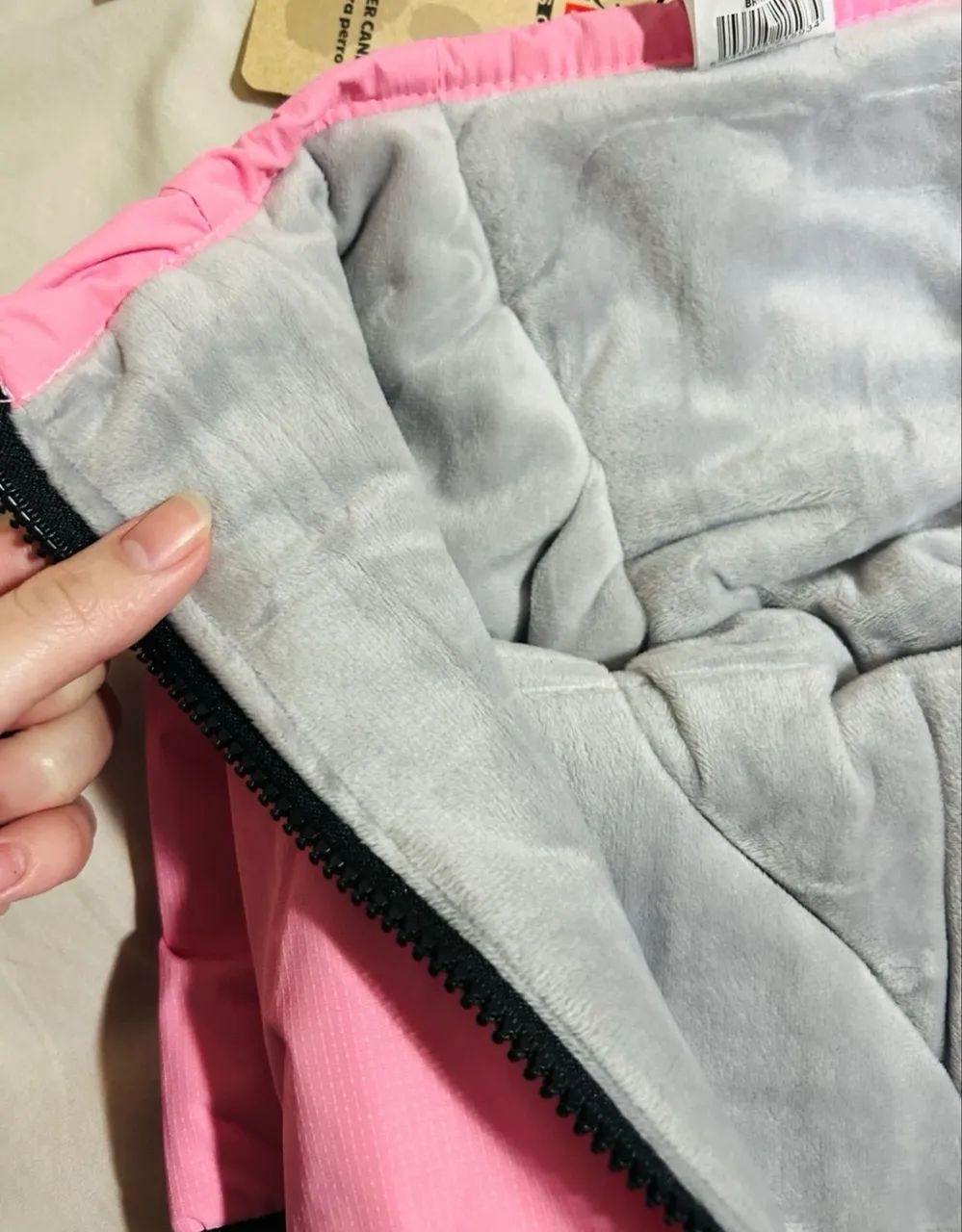 Capa de chuva pet rosa - Foto 3