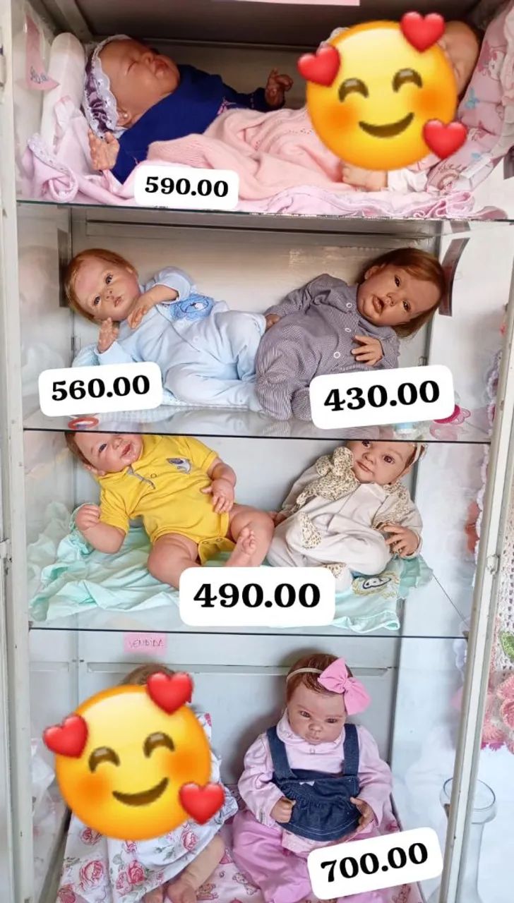 Bonecas bebês reborn - Foto 4