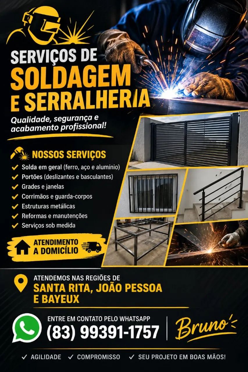SOLDAGEM A DOMICÍLIO 