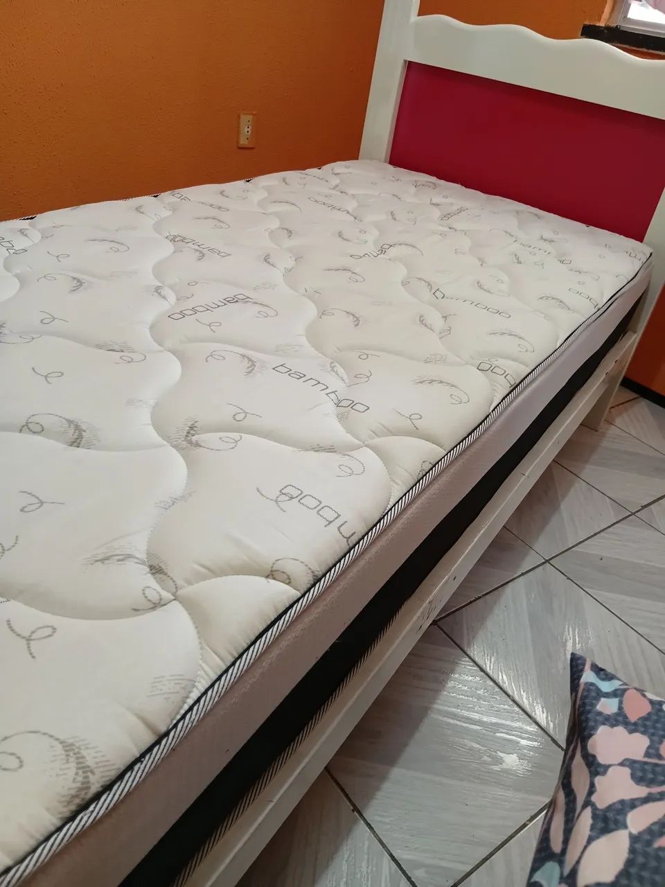 Cama solteiro e colchão  - Foto 3